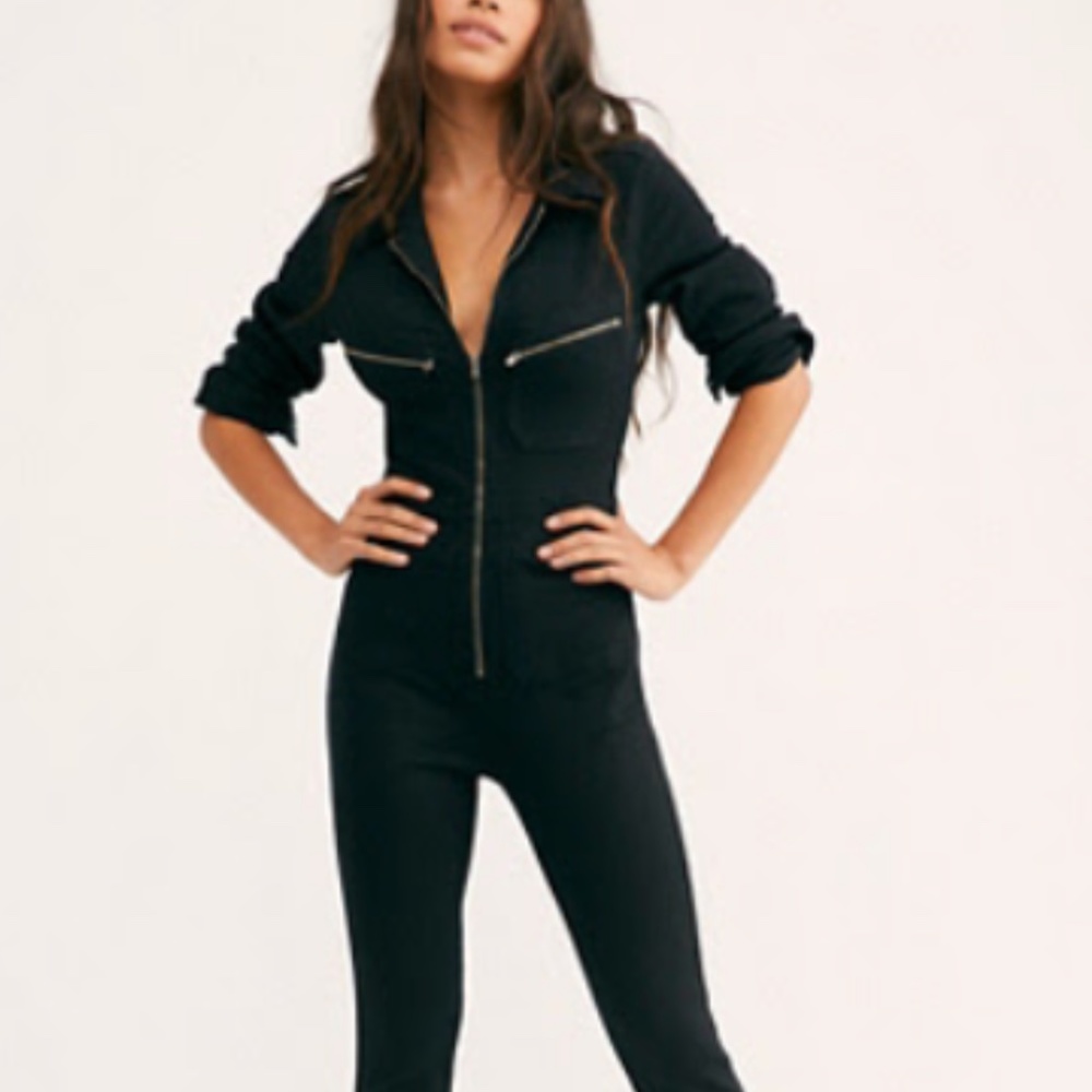 Lenox Jumpsuit, Free People, Black